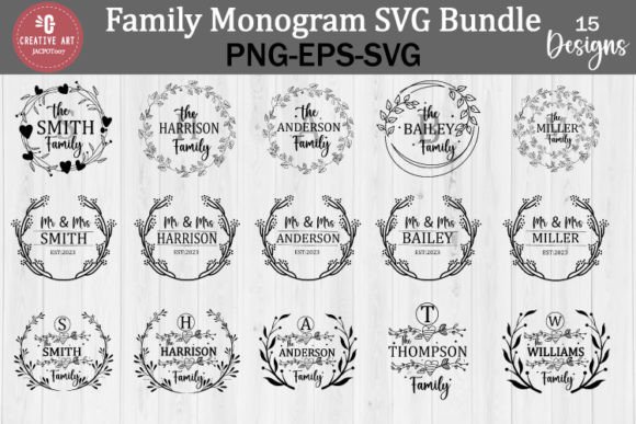 Family Monogram Bundle SVG, Free Split M Graphics and Crafts Review