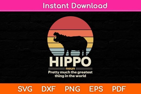 Hippo Animal Definition Hippopotamus Fun Graphics and Crafts Review